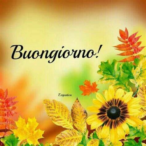 buona giornata autunnale|immagini buon giorno originali.